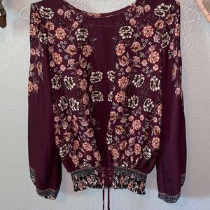 Cute boho top